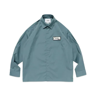WTAPS Repo / LS / Ctpl. Broadcloth "Teal"
