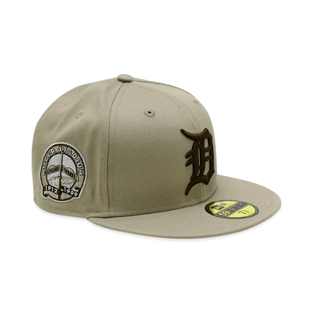 NEW ERA x THE CAP 59Fifty Unwind Mocha Detroit Tigers "Pebble"