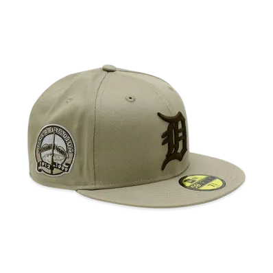 NEW ERA x THE CAP 59Fifty Unwind Mocha Detroit Tigers "Pebble"