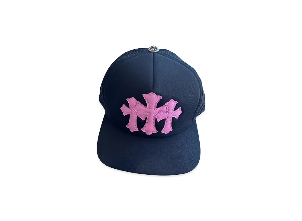 クロムハーツ トラッカーキャップ "ブラック/ピンク"