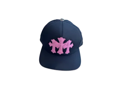Chrome Hearts Trucker Cap "Black/Pink"