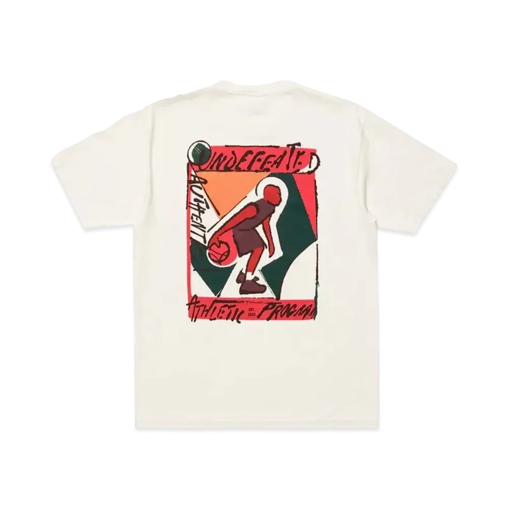 UNDEFEATED Abstract S/S Tee "Off White"