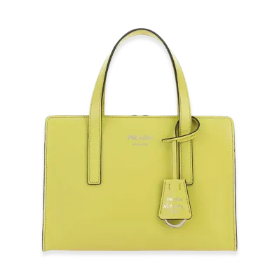 PRADA Women's Leather Re-Edition 1995 Handbag "Acid Green"