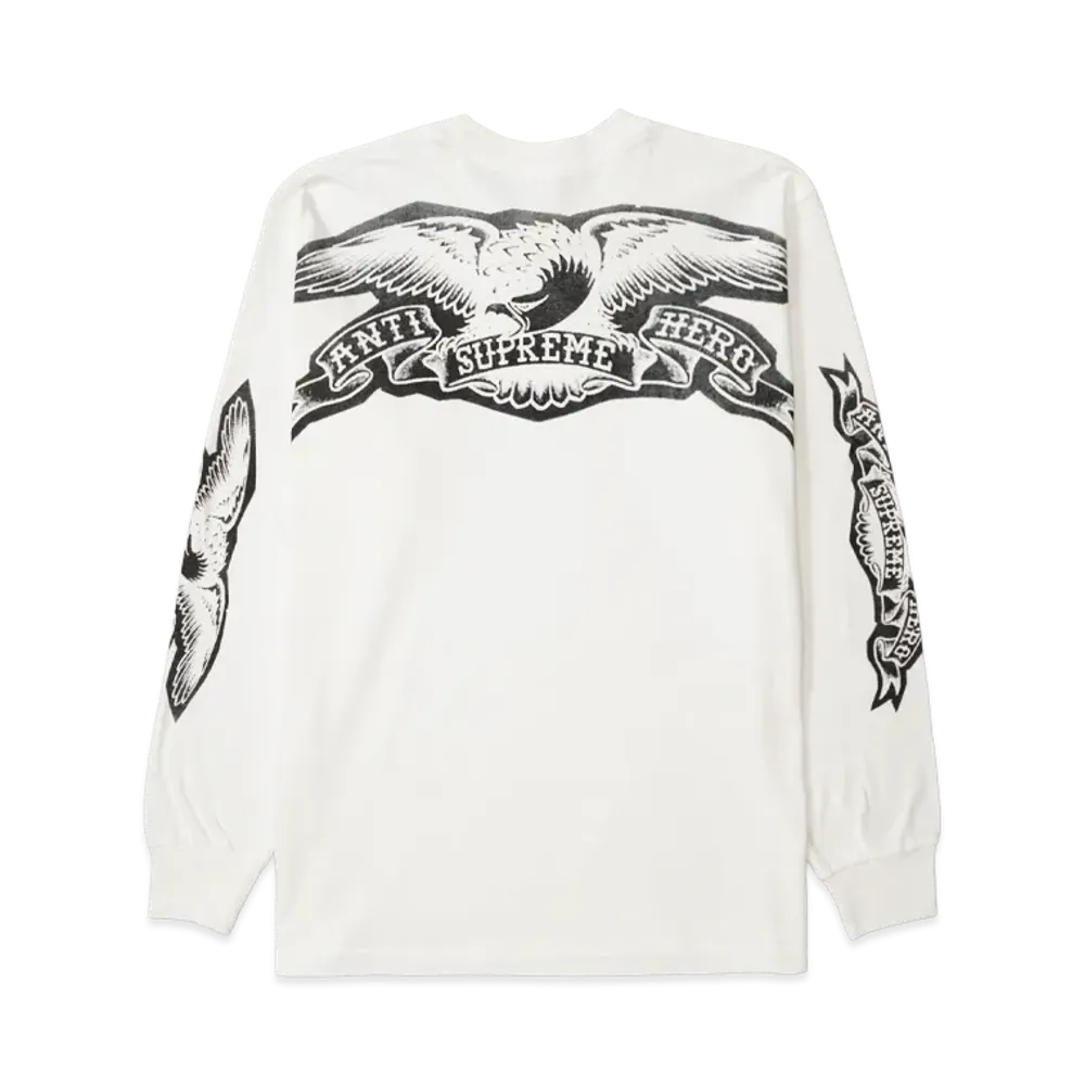 Supreme x ANTIHERO Eagle L/S Tee 