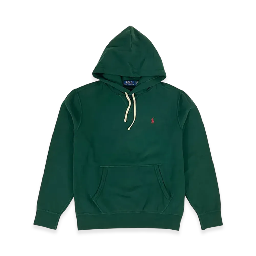 Polo Ralph Lauren Fleece Pull Over Hood Parka "Green"