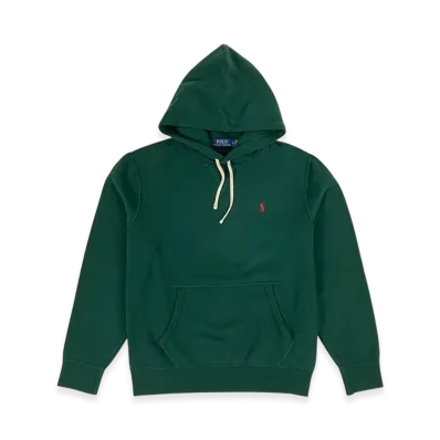 Polo Ralph Lauren Fleece Pull Over Hood Parka "Green"