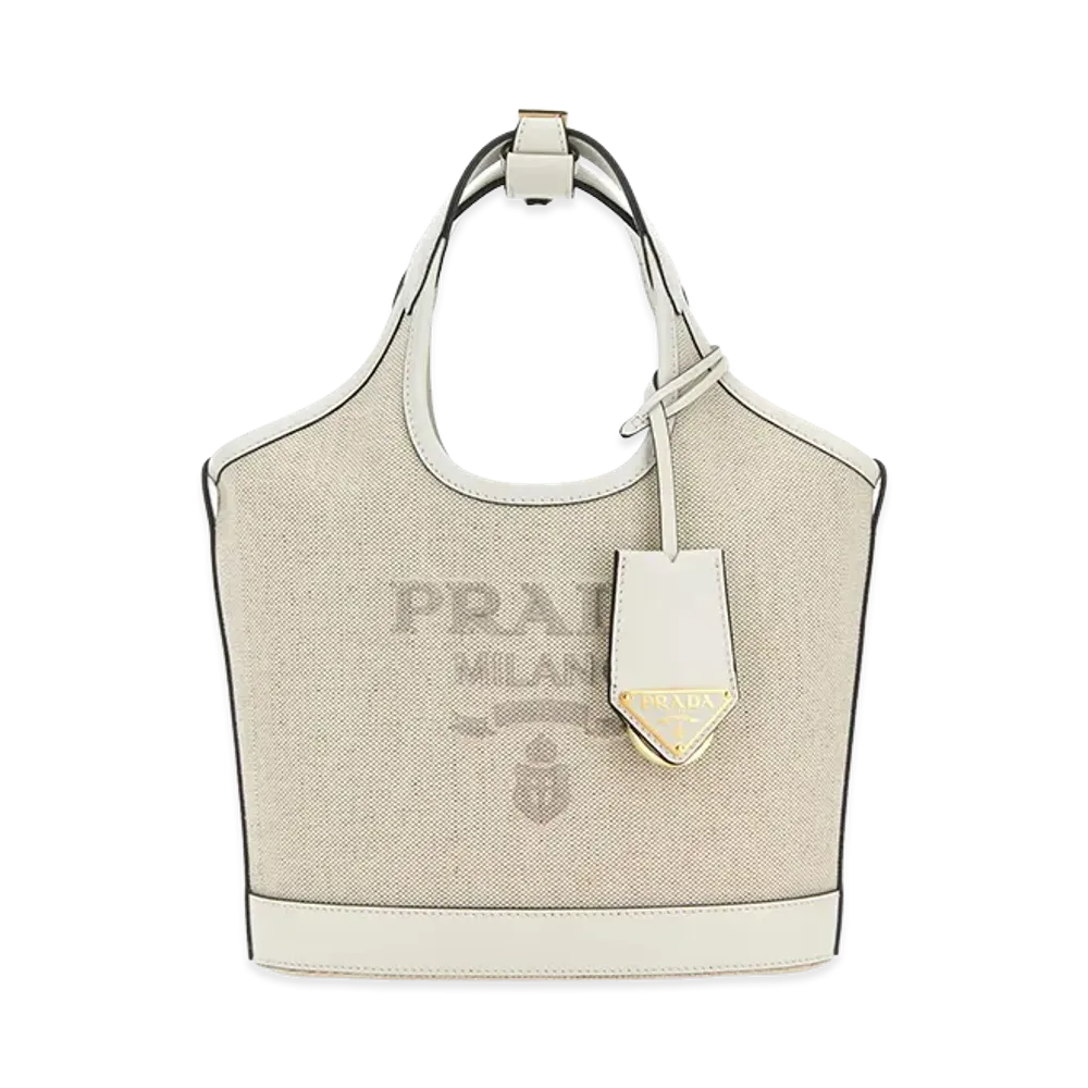 PRADA Women's Canvas Handbag "Beige"