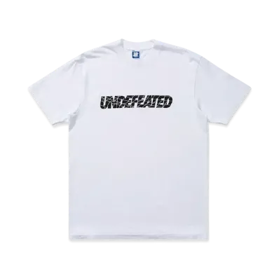 UNDEFEATED NET LOGO S/S TEE - 80252 "White"