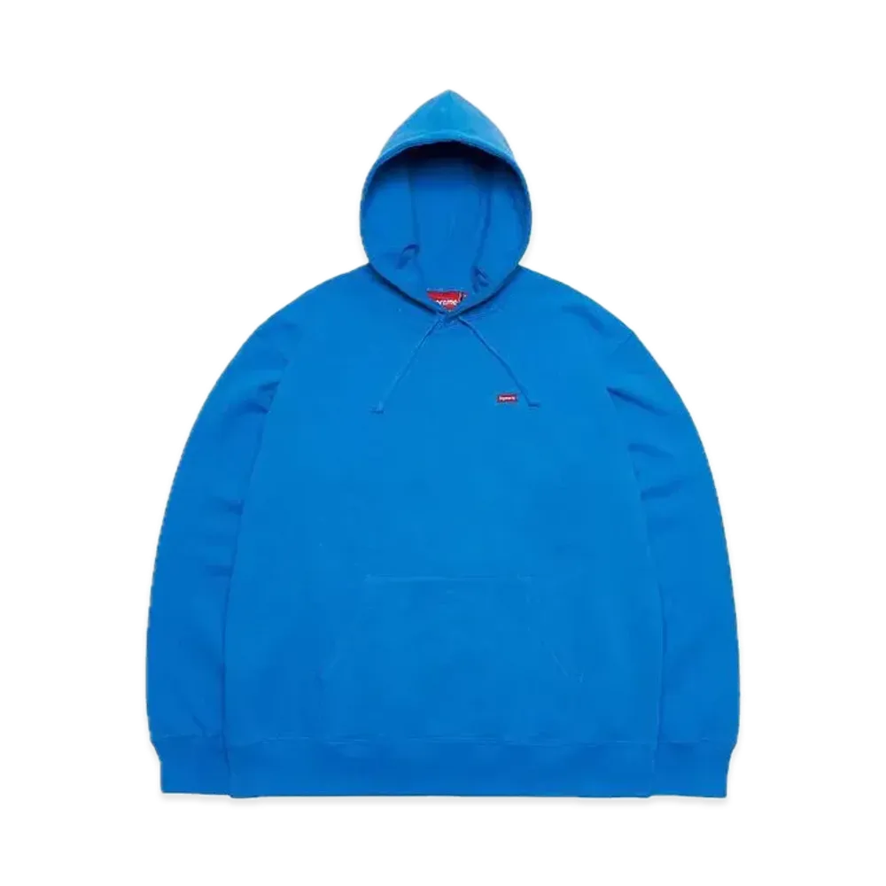 Supreme Small Box Hooded Sweatshirt "Bright Blue" (22SS)