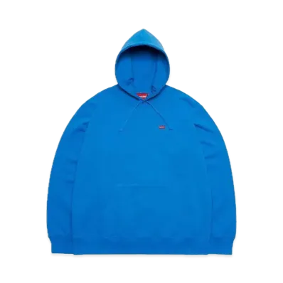 Supreme Small Box Hooded Sweatshirt "Bright Blue" (22SS)