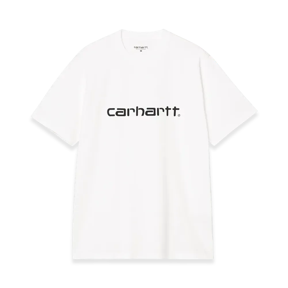 Carhartt WIP S/S Script T Shirt "White/Black"