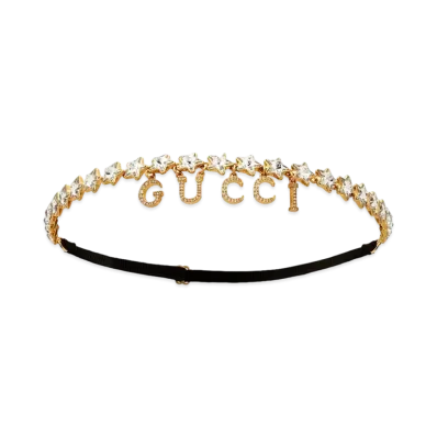 GUCCI Tiara With Gucci Script