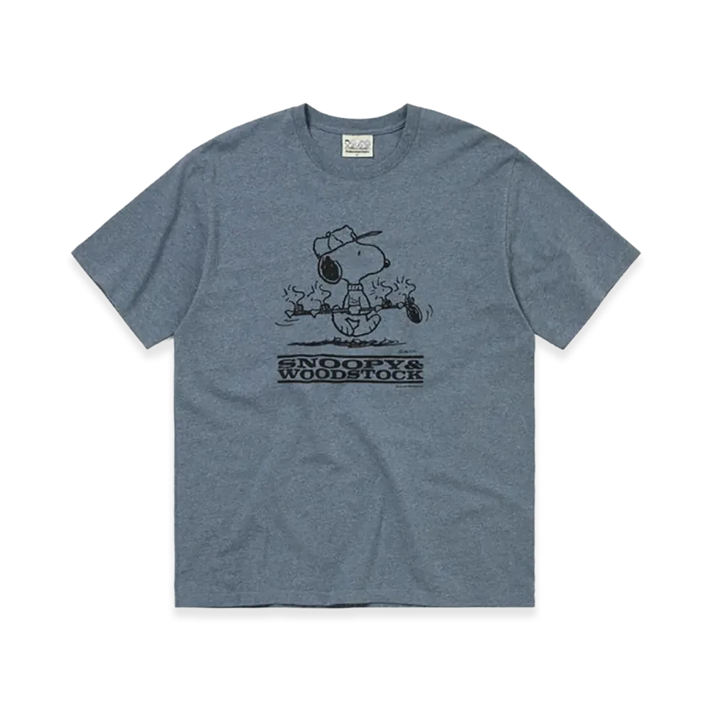 thisisneverthat x PEANUTS Tee "Heather Blue"