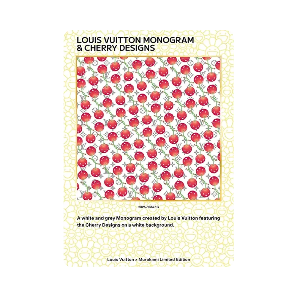 Louis Vuitton Monogram & Cherry Designs C [2025 / 034](Louis Vuitton x Takashi Murakami Trading Cards)
