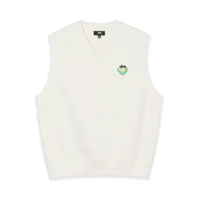 Stussy Fleece Vest "Bone"