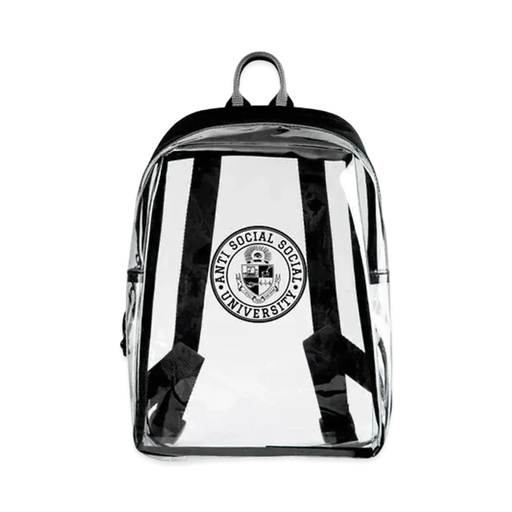 ANTI SOCIAL SOCIAL CLUB Lurkin' Clear Backpack "Clear"