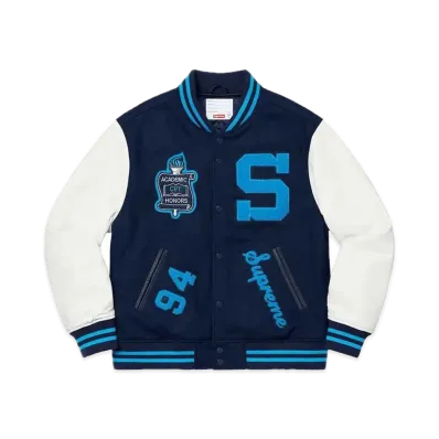 Supreme Team Varsity Jacket "Navy"