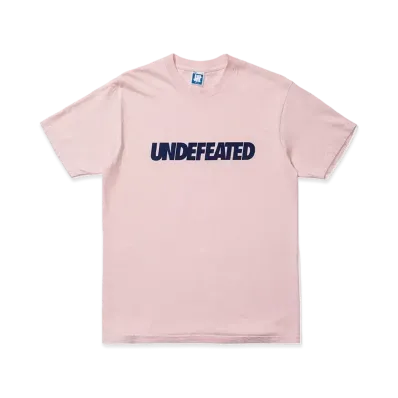 UNDEFEATED LOGO S/S TEE - 80320 "Pink"