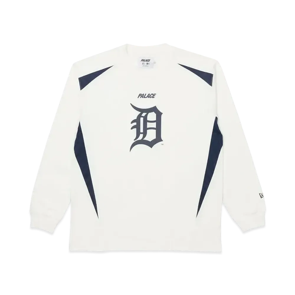 PALACE DETROIT TIGERS NEW ERA LONGSLEEVE "White"