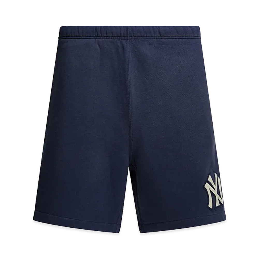 Ralph Lauren Overalls Shorts With Logo "Blue"