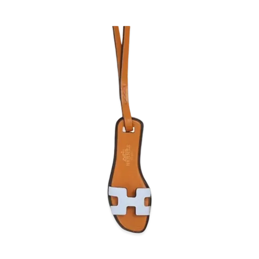 Hermes Oran Nano Epsom/Butler/Vache Hunter "Blue Brum/Natural Sable/Black"