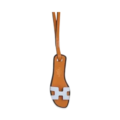Hermes Oran Nano Epsom/Butler/Vache Hunter "Blue Brum/Natural Sable/Black"