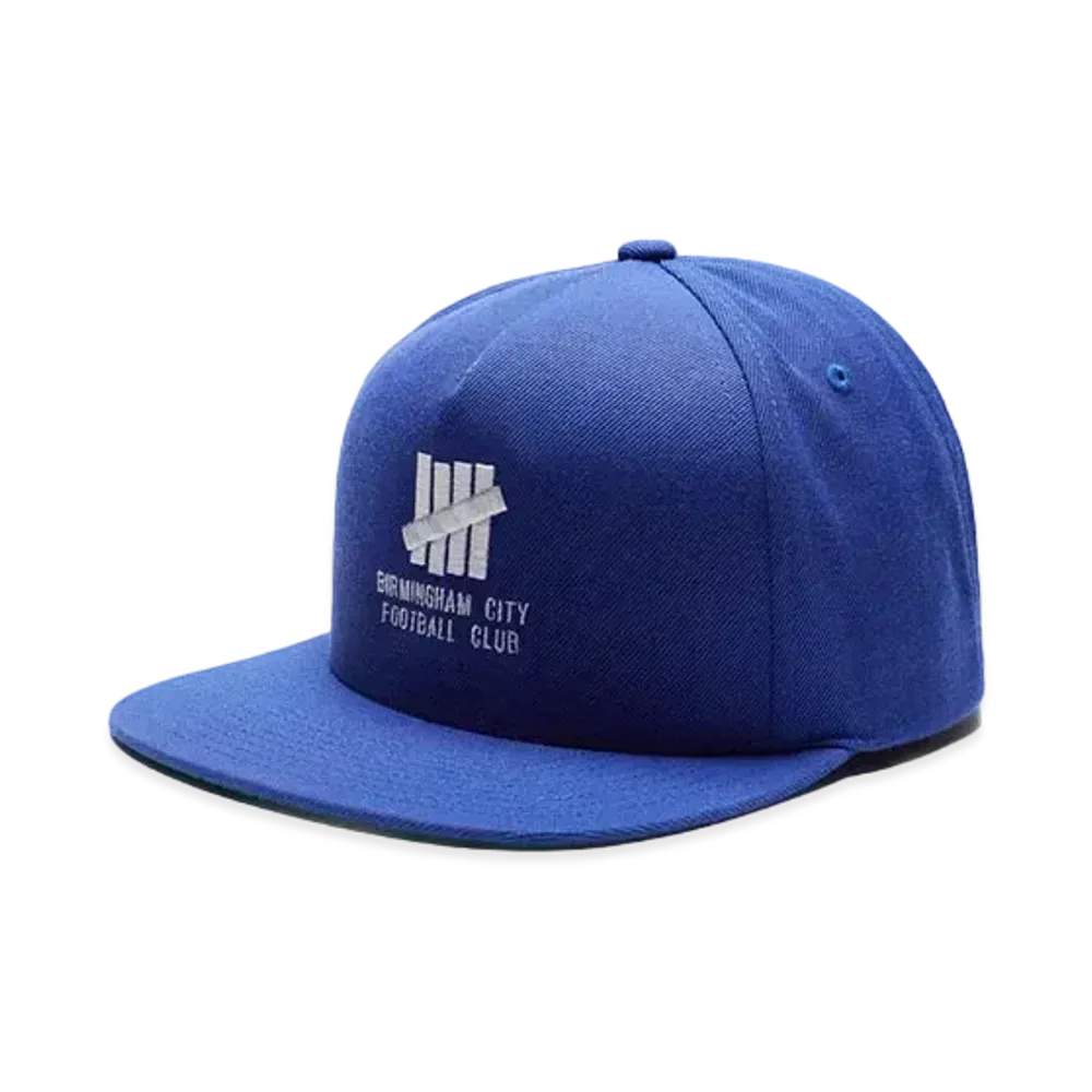 UNDEFEATED x BCFCBlue and White Kit Snapback "Blue"