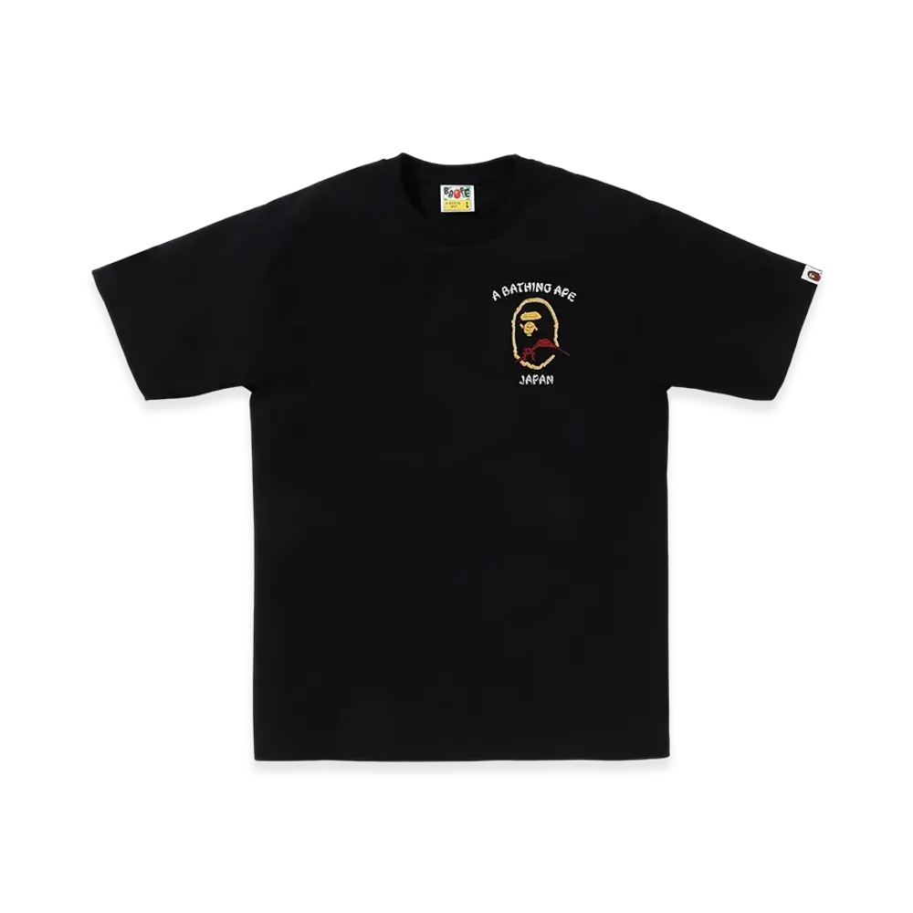 A BATHING APE Souvenir Tee "Black"