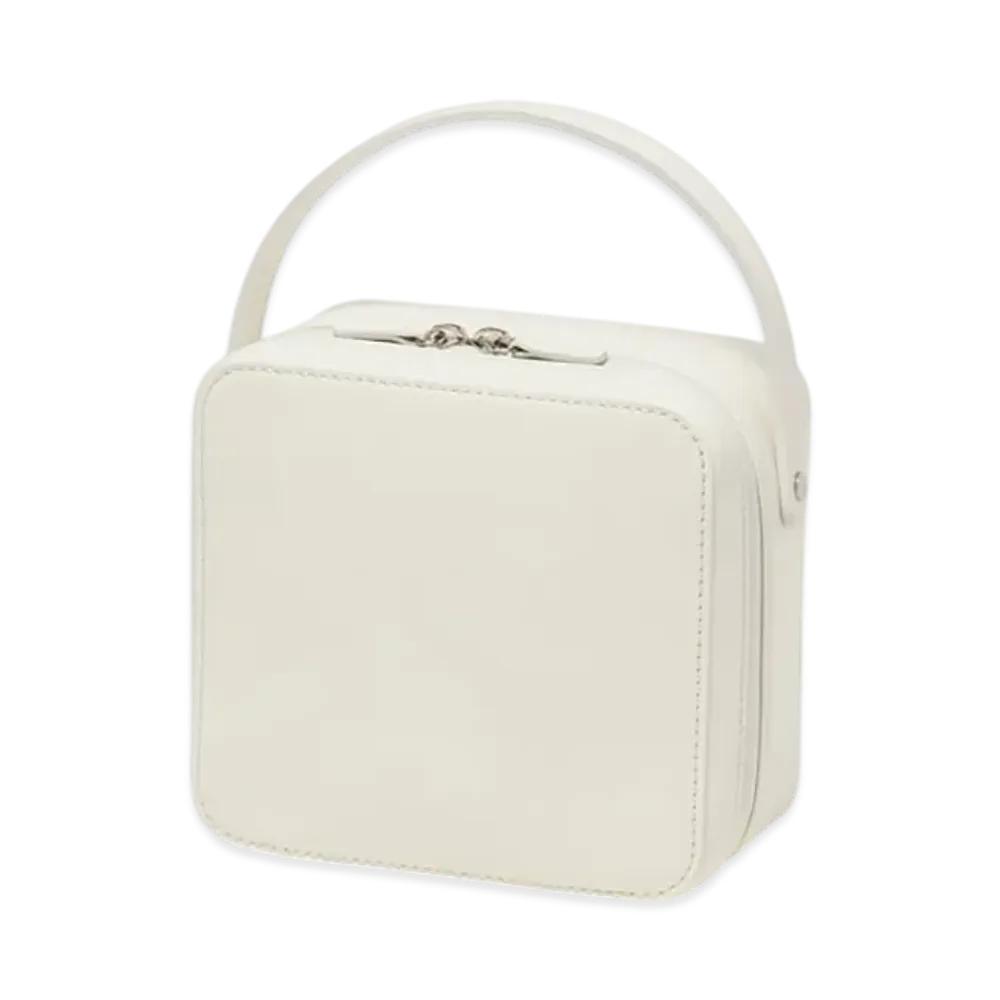 AURALEE Leather Small Travel Case Made By Aeta "White"