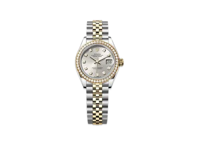 ROLEX Lady-Datejust 28mm Oystersteel & Yellow Gold Diamond 279383RBR "Silver"