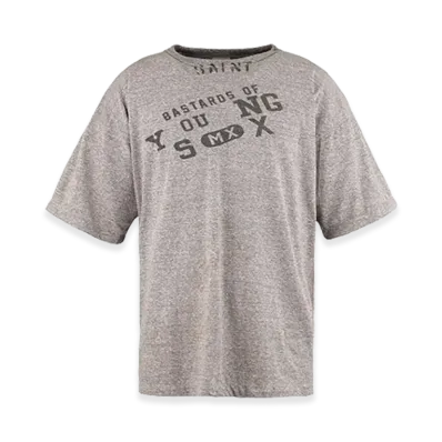 SAINT Mxxxxxx BJ_SS Tee Young "Gray"