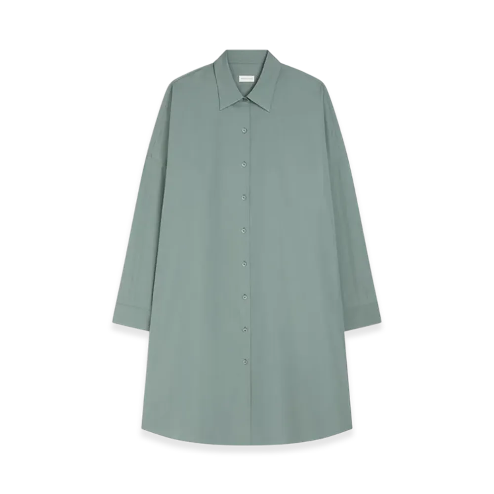 DRIES VAN NOTEN Women's Cotton Shirt Dress "Raf"