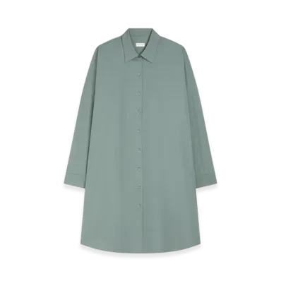 DRIES VAN NOTEN Women's Cotton Shirt Dress "Raf"