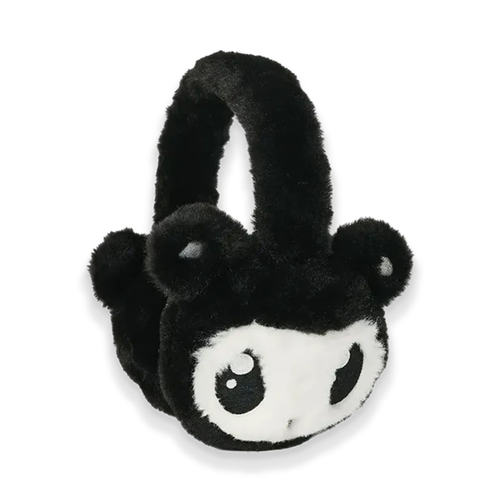 PALACE Kawaii Plush Ear Warmer "Black"
