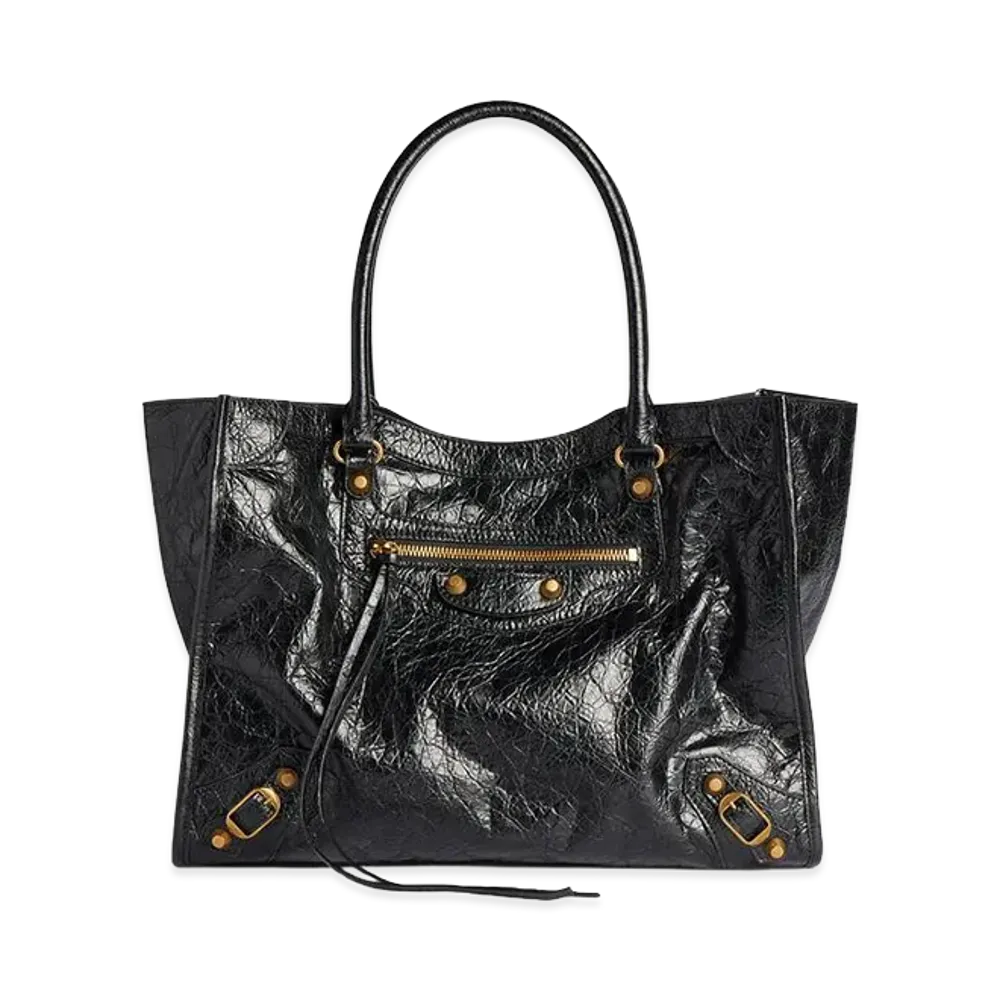 BALENCIAGA Women's Le City Tote Bag Small "Black"