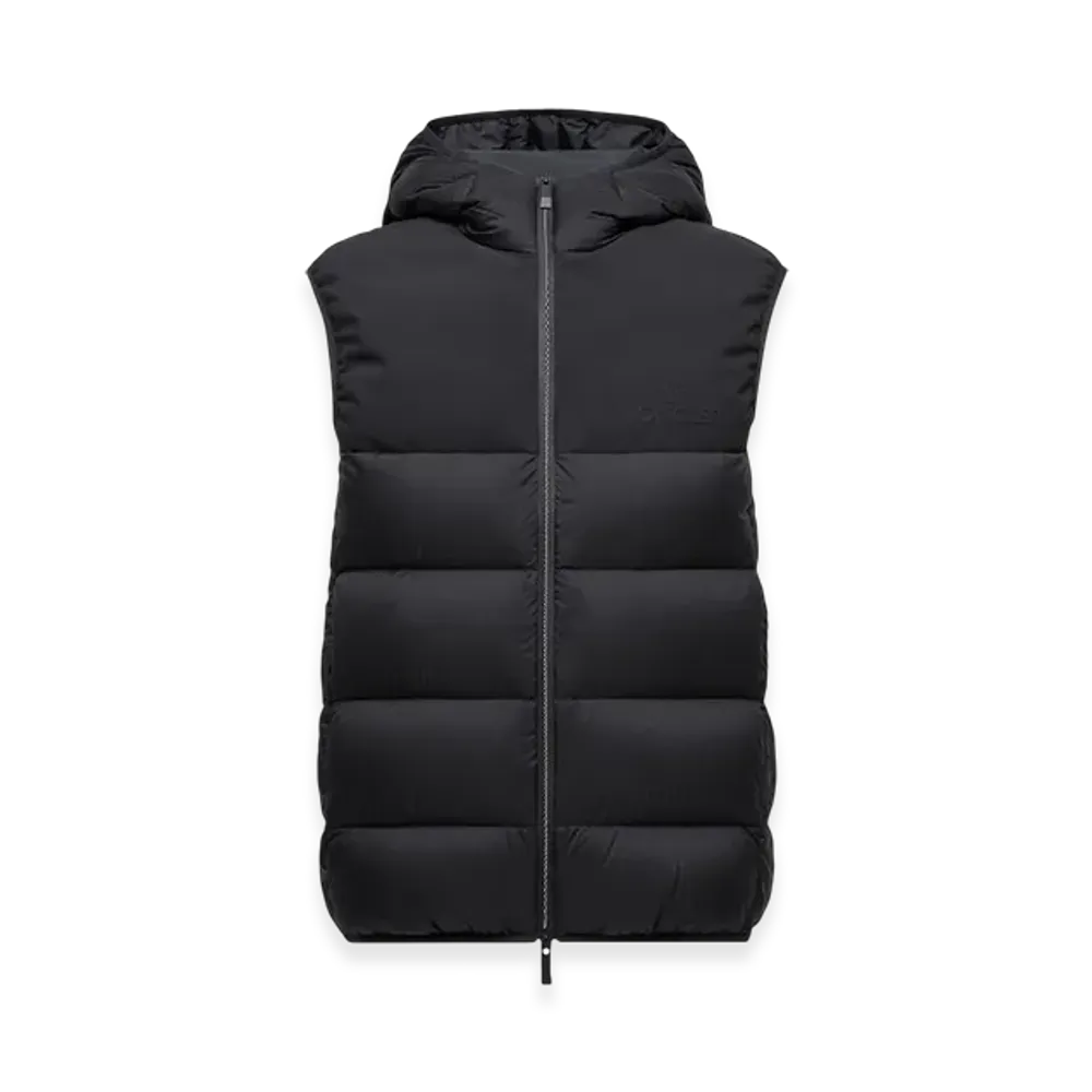 MONCLER Bresse Hooded Down Gilet "Black"