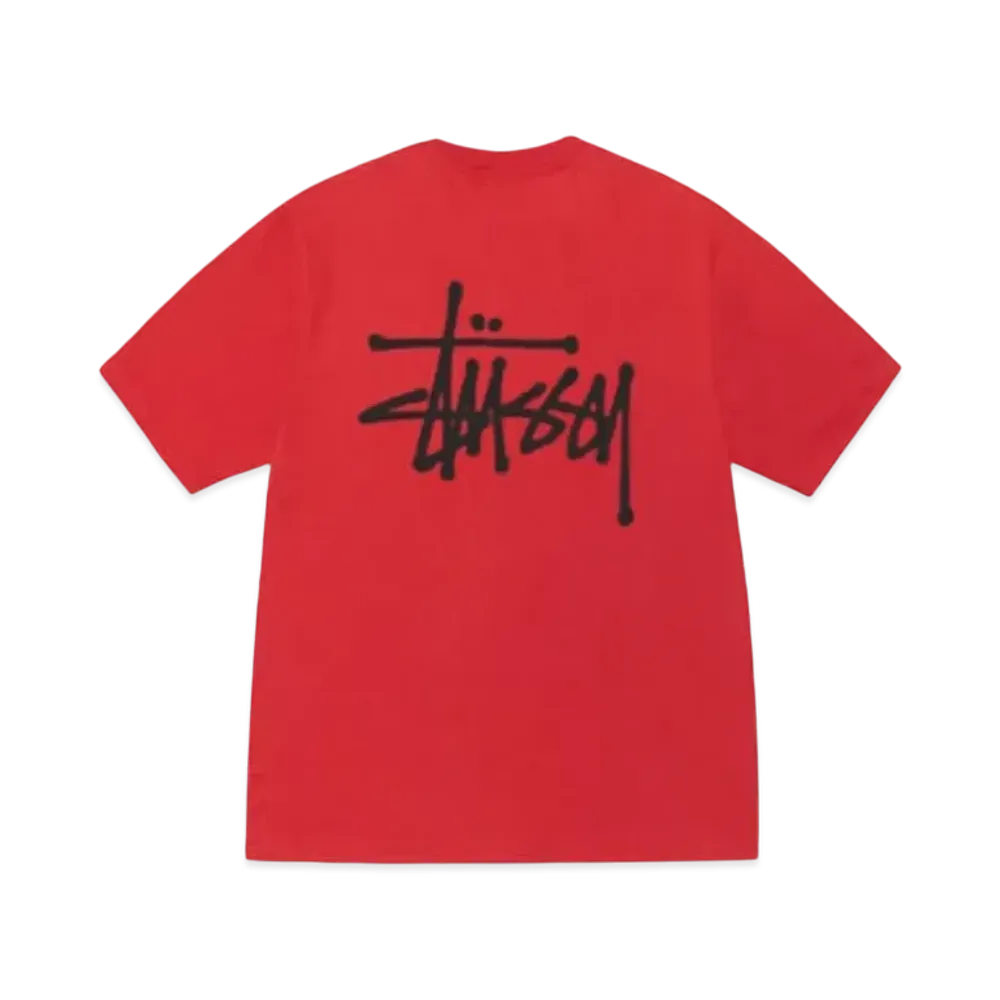 Stussy Basic Stussy Tee "Cayenne"