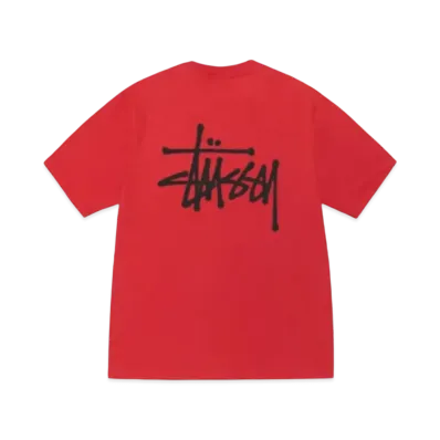 Stussy Basic Stussy Tee "Cayenne"