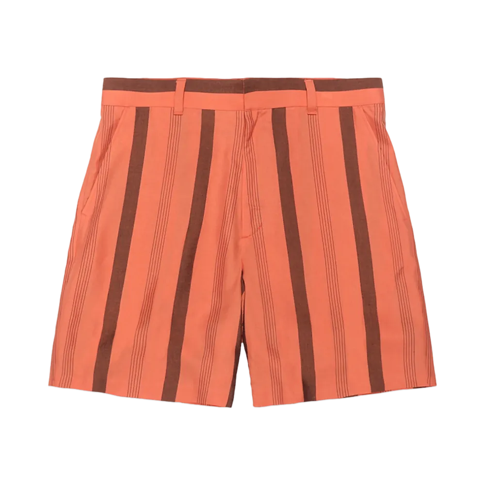 WACKO MARIA Striped Shorts "Orange"