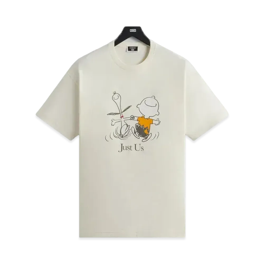 Kith x Peanuts Just Us Tee "Sandrift"