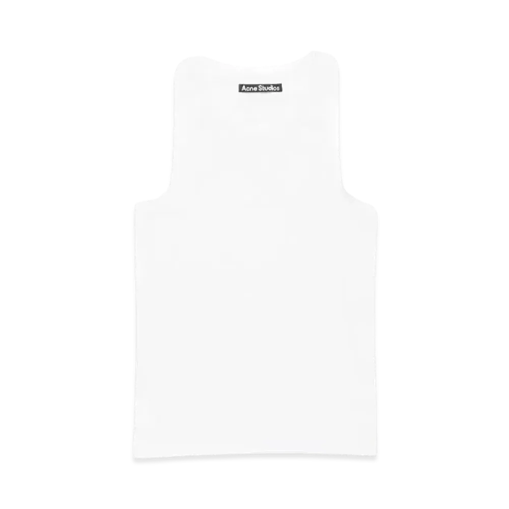Acne Studios Jersey Tank Top "Optic White"