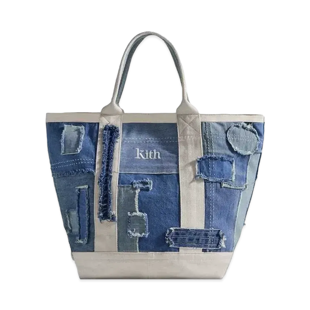 Kith Patchwork Tote "Indigo"