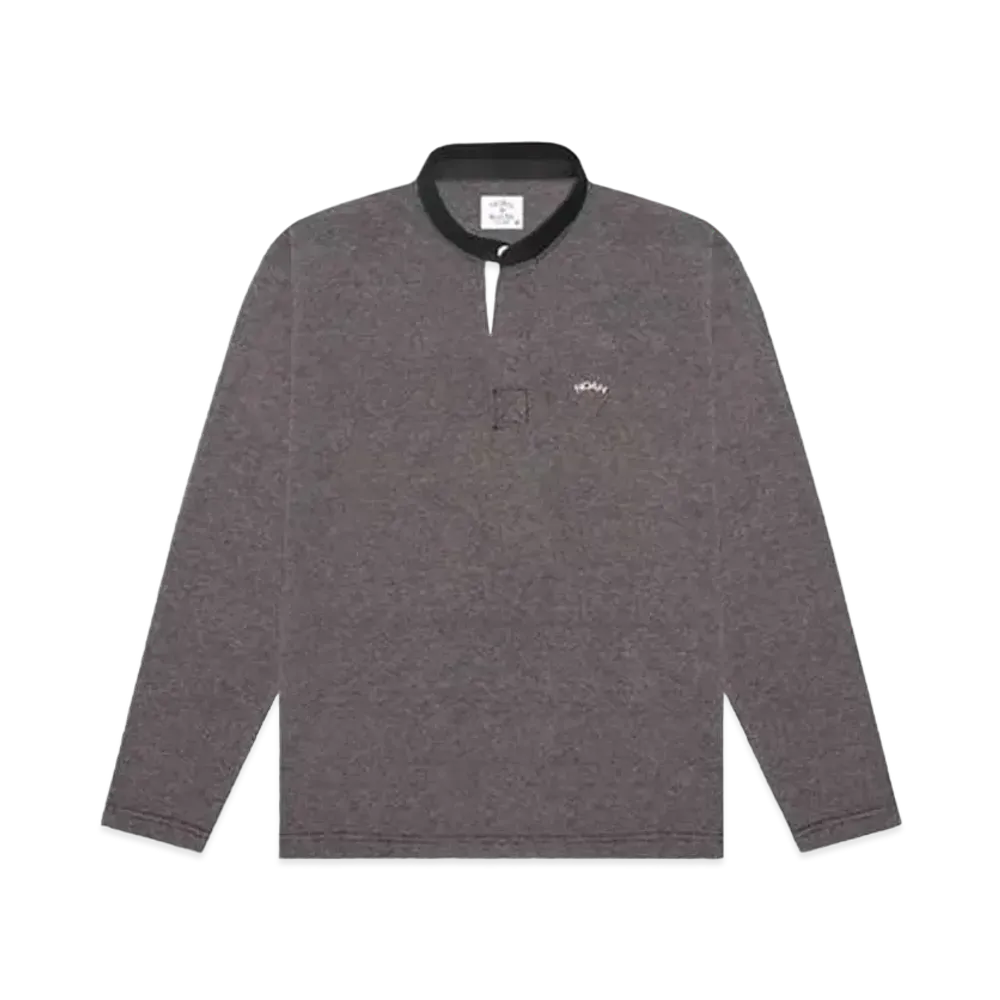 Noah Mandarin Collar Rugby "Black"