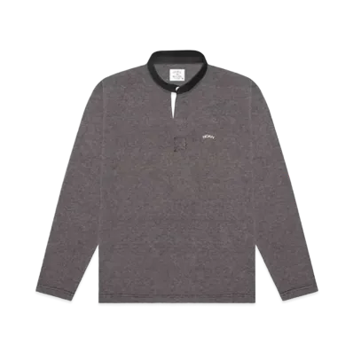Noah Mandarin Collar Rugby "Black"