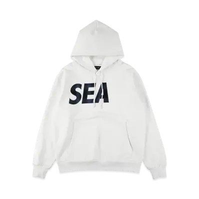 WIND AND SEA Ombre Hooded Sweatshirt "White"