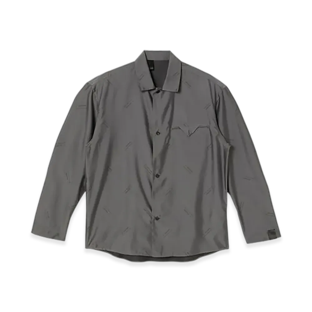 N.HOOLYWOOD Flap Pocket Shirt "Charcoal"