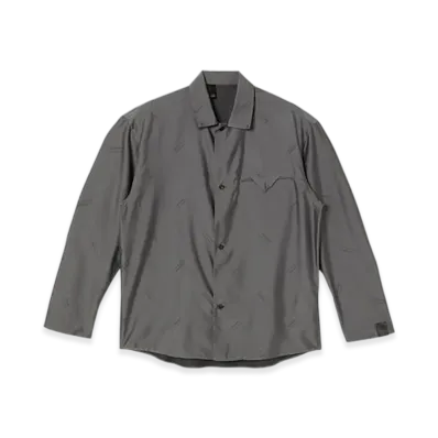 N.HOOLYWOOD Flap Pocket Shirt "Charcoal"
