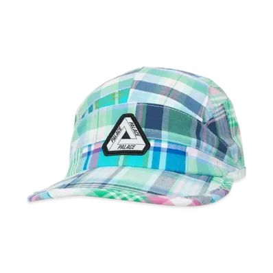 PALACE Tri Cool Madras Runner "Pink / Blue / Green"