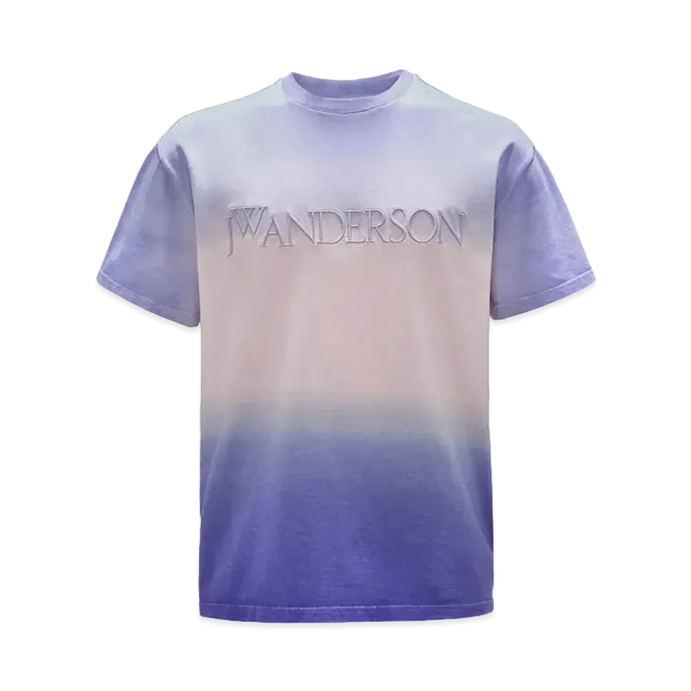 JW ANDERSON Gradient T-shirt "Lavender/Multicolor"