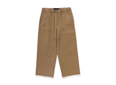 A BATHING APE Bape Black Washed Chore Work Pants #1 "Brown"